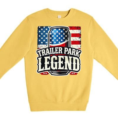 Trailer Park Legend Premium Crewneck Sweatshirt