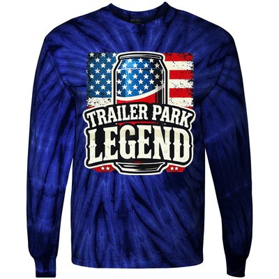 Trailer Park Legend Tie-Dye Long Sleeve Shirt