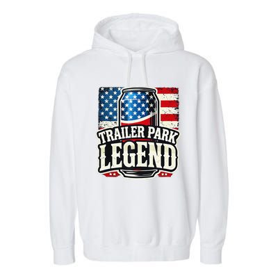 Trailer Park Legend Garment-Dyed Fleece Hoodie