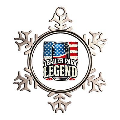 Trailer Park Legend Metallic Star Ornament