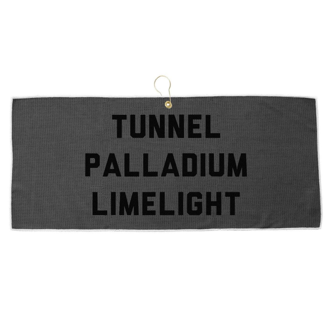 Tunnel Palladium Limelight Large Microfiber Waffle Golf Towel