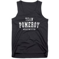 Team Pomeroy Lifetime Member Family Last Name Tank Top