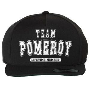 Team Pomeroy Lifetime Member Family Last Name Wool Snapback Cap