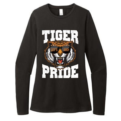 Tiger Pride Lets Goo! Womens CVC Long Sleeve Shirt