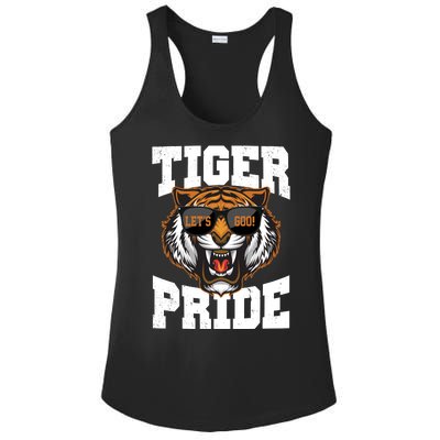 Tiger Pride Lets Goo! Ladies PosiCharge Competitor Racerback Tank