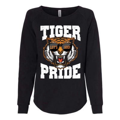 Tiger Pride Lets Goo! Womens California Wash Sweatshirt