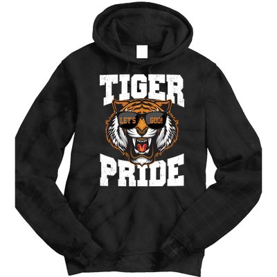 Tiger Pride Lets Goo! Tie Dye Hoodie
