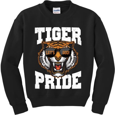 Tiger Pride Lets Goo! Kids Sweatshirt