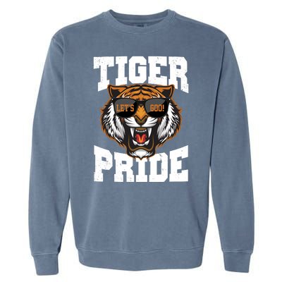 Tiger Pride Lets Goo! Garment-Dyed Sweatshirt