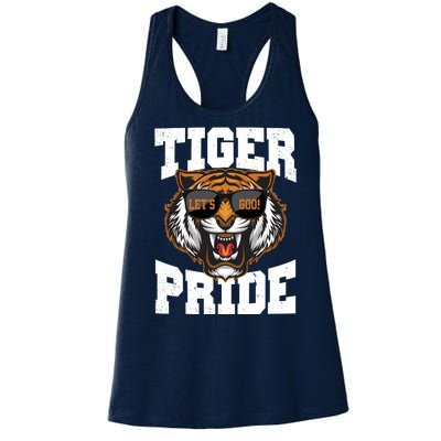 Tiger Pride Lets Goo! Women's Racerback Tank