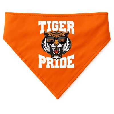 Tiger Pride Lets Goo! USA-Made Doggie Bandana