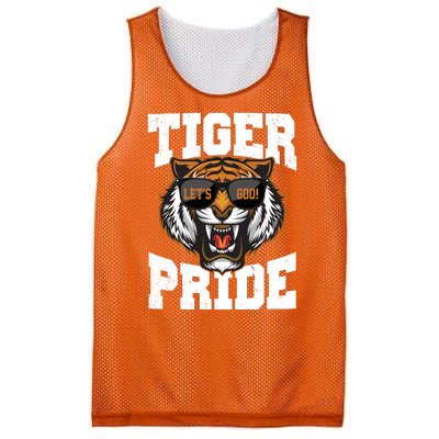 Tiger Pride Lets Goo! Mesh Reversible Basketball Jersey Tank