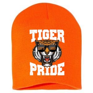 Tiger Pride Lets Goo! Short Acrylic Beanie