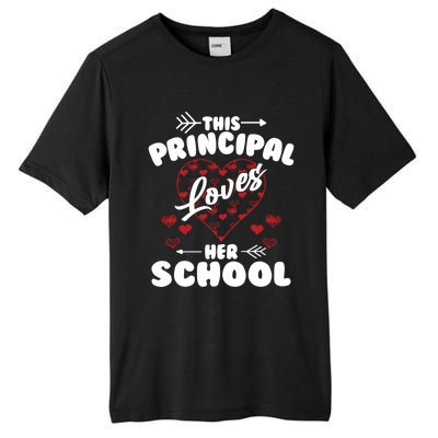 This Principal Loves Her School Happy Principals Day Cute Gift Tall Fusion ChromaSoft Performance T-Shirt