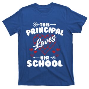 This Principal Loves Her School Happy Principals Day Cute Gift T-Shirt