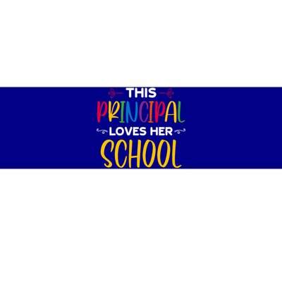 This Principal Loves Her School Principal Day Principals Day Cool Gift Bumper Sticker