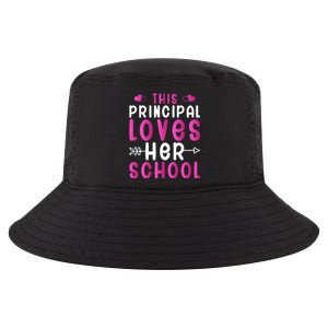 This Principal Loves Her School Valentines Day Gift Cute Gift Cool Comfort Performance Bucket Hat