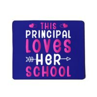 This Principal Loves Her School Valentines Day Gift Cute Gift Mousepad