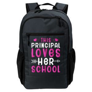 This Principal Loves Her School Valentines Day Gift Cute Gift Daily Commute Backpack