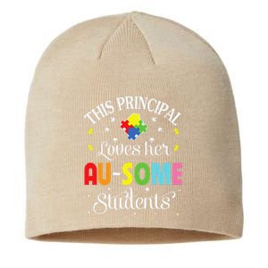 This Principal Loves Her Ausome Autism Awesome Student Sustainable Beanie