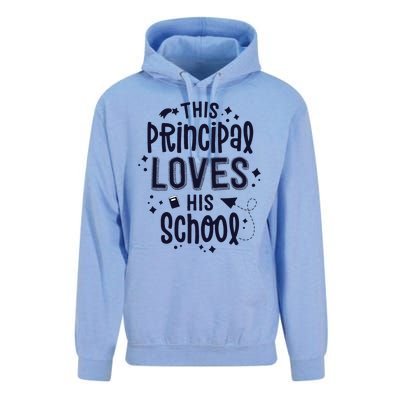 This Principal Loves His School Back to School Administrator Unisex Surf Hoodie