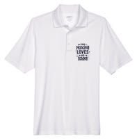 This Principal Loves His School Back to School Administrator Men's Origin Performance Pique Polo