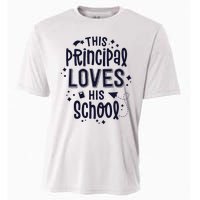 This Principal Loves His School Back to School Administrator Cooling Performance Crew T-Shirt