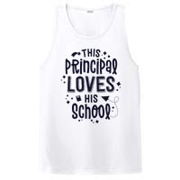 This Principal Loves His School Back to School Administrator PosiCharge Competitor Tank