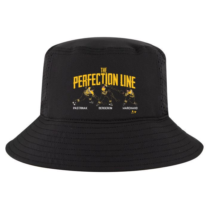 The Perfection Line Boston Hockey Cool Comfort Performance Bucket Hat