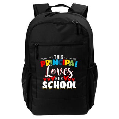This Principal Loves Her School Principal Day Best Principal Cute Gift Backpack