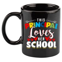 This Principal Loves Her School Principal Day Best Principal Cute Gift 11oz C Handle Ceramic Mug