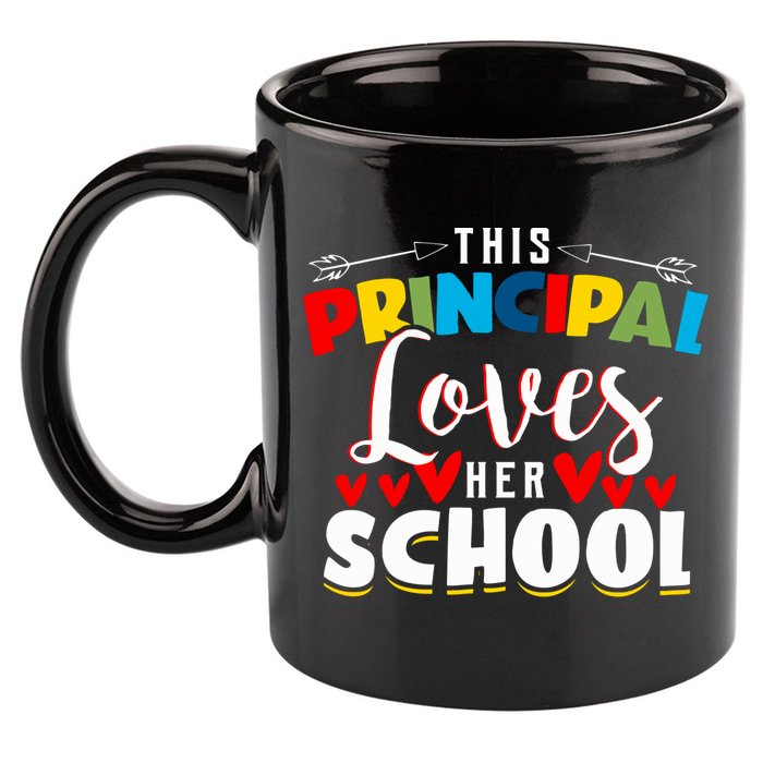 This Principal Loves Her School Principal Day Best Principal Cute Gift 11oz C Handle Ceramic Mug