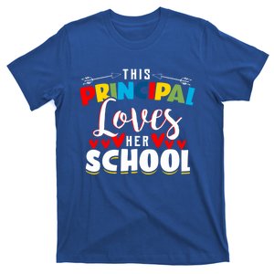 This Principal Loves Her School Principal Day Best Principal Cute Gift T-Shirt