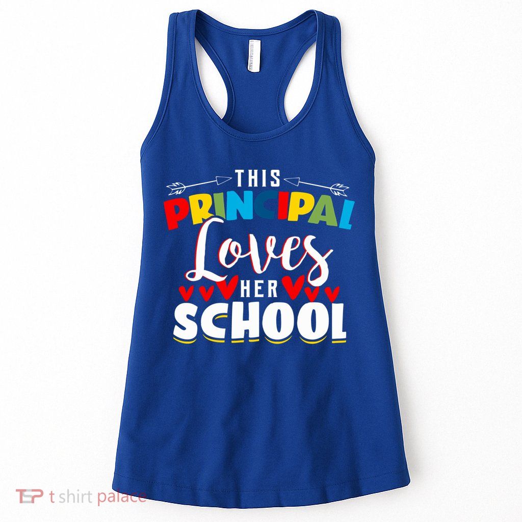 This Principal Loves Her School Principal Day Best Principal Cute Gift Womens Tank Top