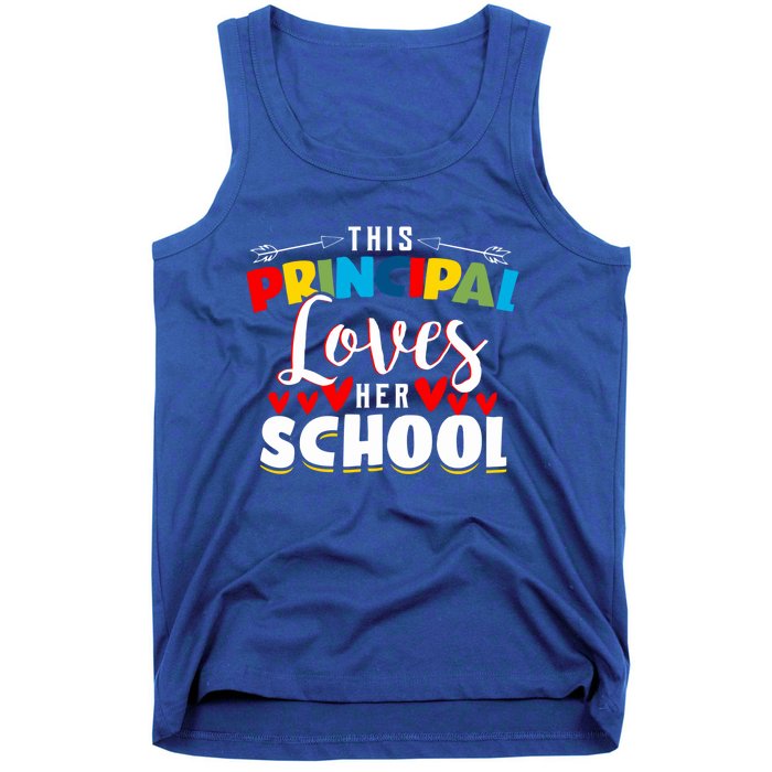 This Principal Loves Her School Principal Day Best Principal Cute Gift Tank Top