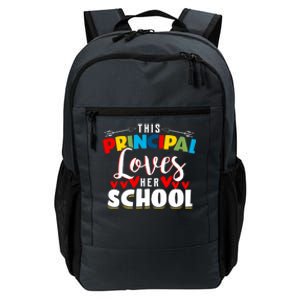 This Principal Loves Her School Principal Day Best Principal Cute Gift Daily Commute Backpack