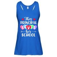 This Principal Loves Her School Gift Funny Valentine's Day Gift Ladies Essential Flowy Tank