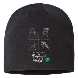 The Plantbased Ladies Loving A Plantbased Lifestyle Sustainable Beanie