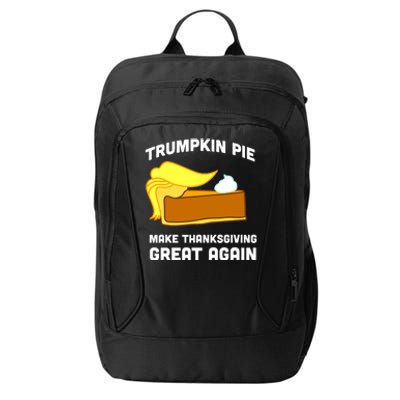 Trumpkin Pie Make Thanksgiving Great Again City Backpack