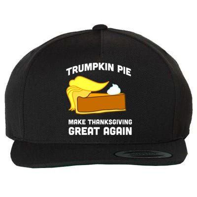 Trumpkin Pie Make Thanksgiving Great Again Wool Snapback Cap