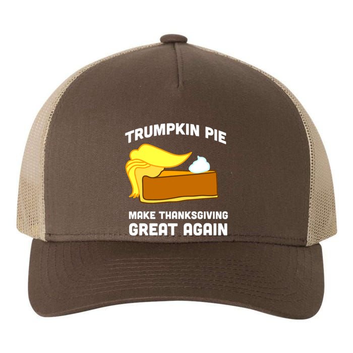 Trumpkin Pie Make Thanksgiving Great Again Yupoong Adult 5-Panel Trucker Hat