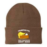 Trumpkin Pie Make Thanksgiving Great Again Knit Cap Winter Beanie