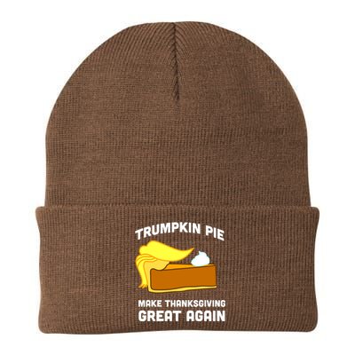 Trumpkin Pie Make Thanksgiving Great Again Knit Cap Winter Beanie