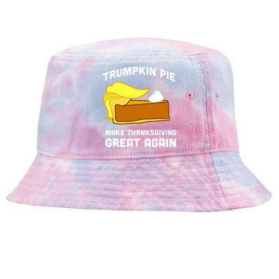 Trumpkin Pie Make Thanksgiving Great Again Tie-Dyed Bucket Hat