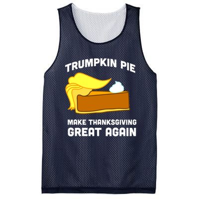 Trumpkin Pie Make Thanksgiving Great Again Mesh Reversible Basketball Jersey Tank