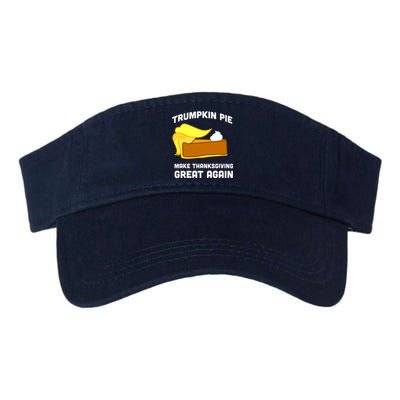 Trumpkin Pie Make Thanksgiving Great Again Valucap Bio-Washed Visor