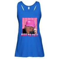 Trump Pink Miss Me Yet Trump 2024 Ladies Essential Flowy Tank