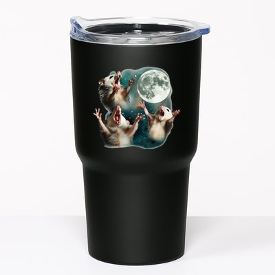 Three Possum Moon 3 Opossum Funny Weird Cursed Meme Tumbler