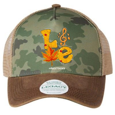 Thanksgiving Pumpkin Music Vibes for Autumn Legacy Tie Dye Trucker Hat