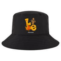 Thanksgiving Pumpkin Music Vibes for Autumn Cool Comfort Performance Bucket Hat